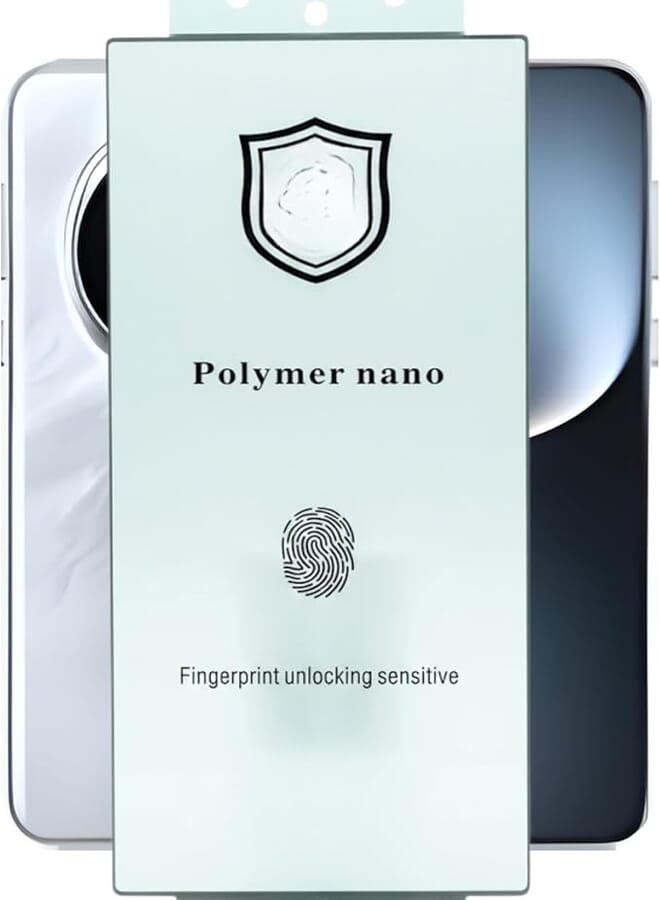 Polymer Nano Screen Protector Compatible with Honor Magic 7 Pro / 6 Pro – High Sensitivity Fingerprint Unlock, HD Clear, Anti-Shock & Scratch Resistant [Not Glass]